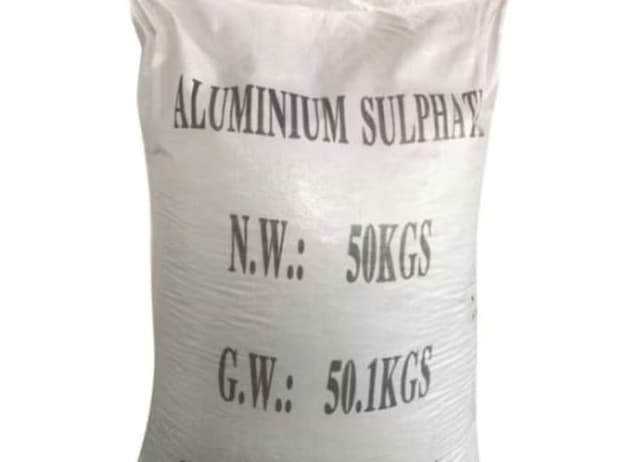 50 kg bag of Aluminium Sulphate